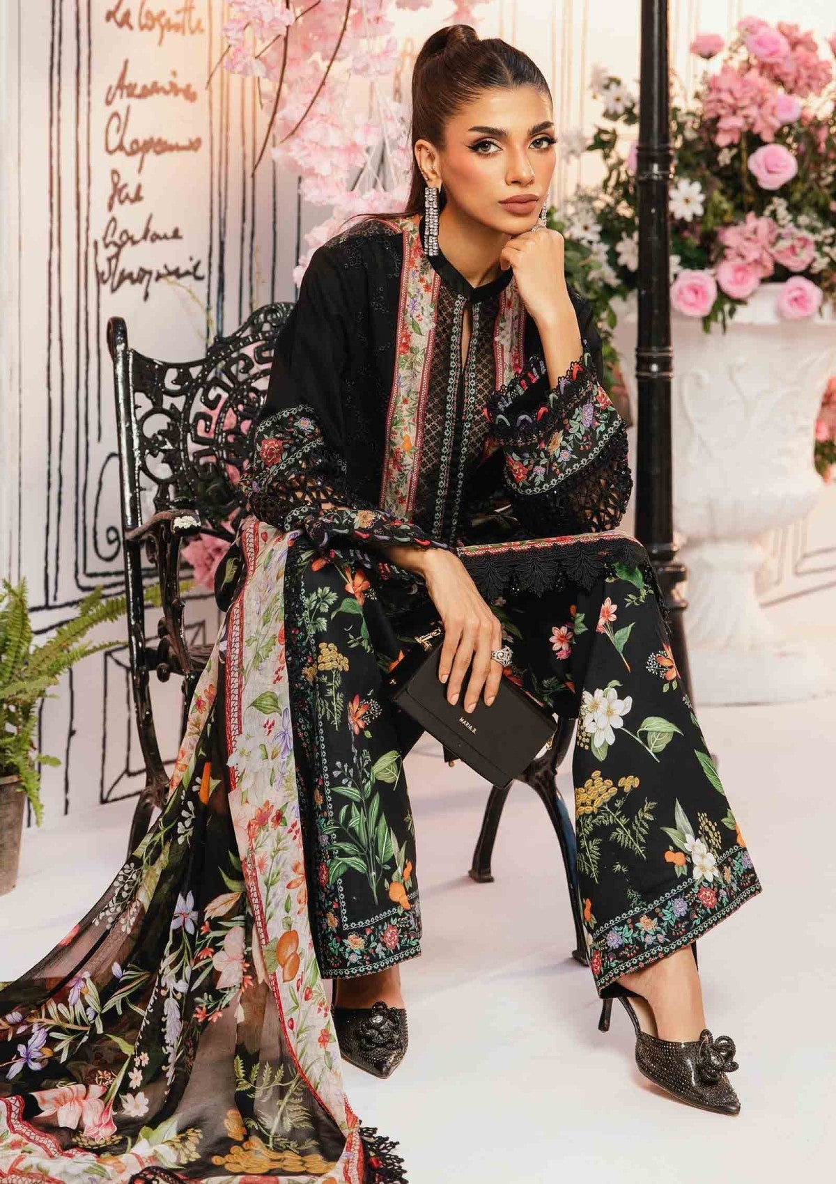 Maria B Mprints Embroidered Lawn Collection