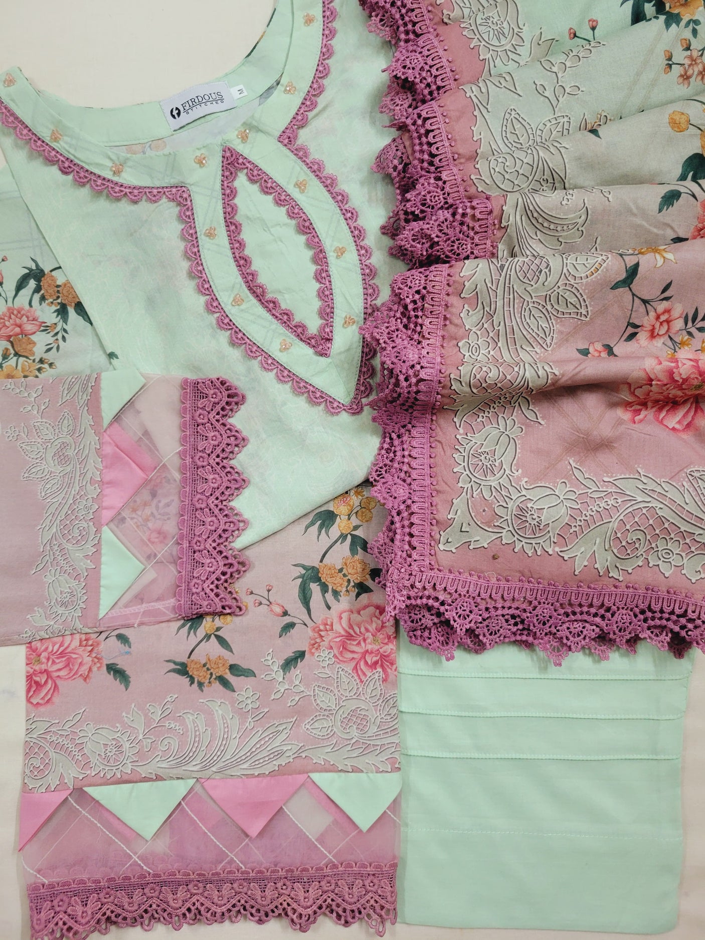 Firdous Resham Luxury Lawn Collection