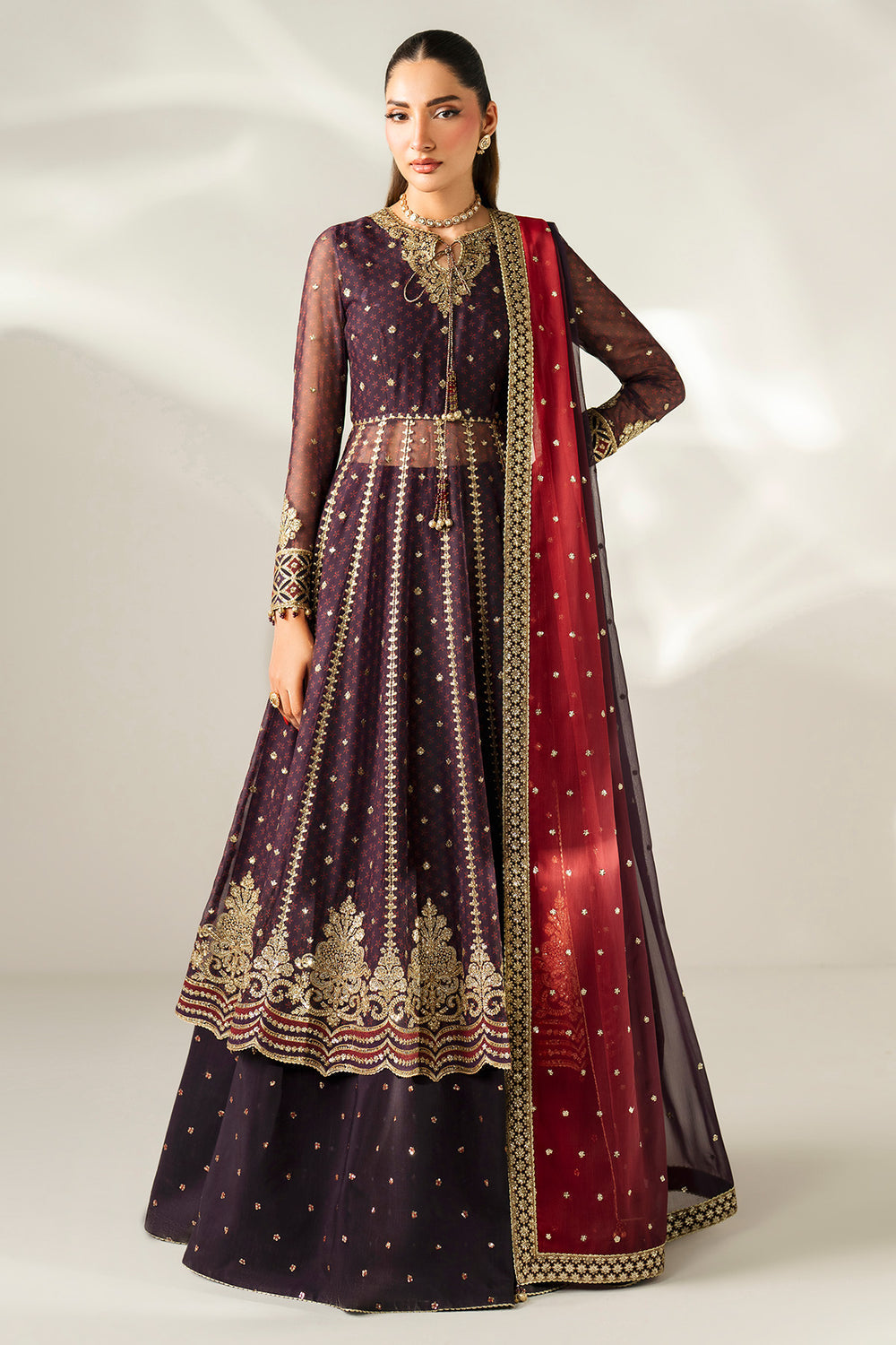Jazmin Embroidered Formal Suit