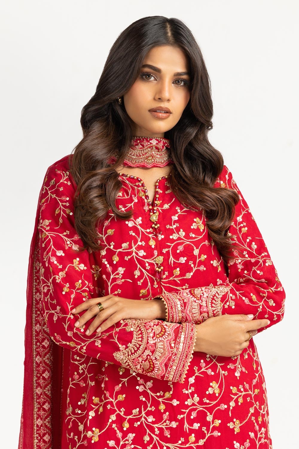 Gul Ahmed Embroidered  Suit