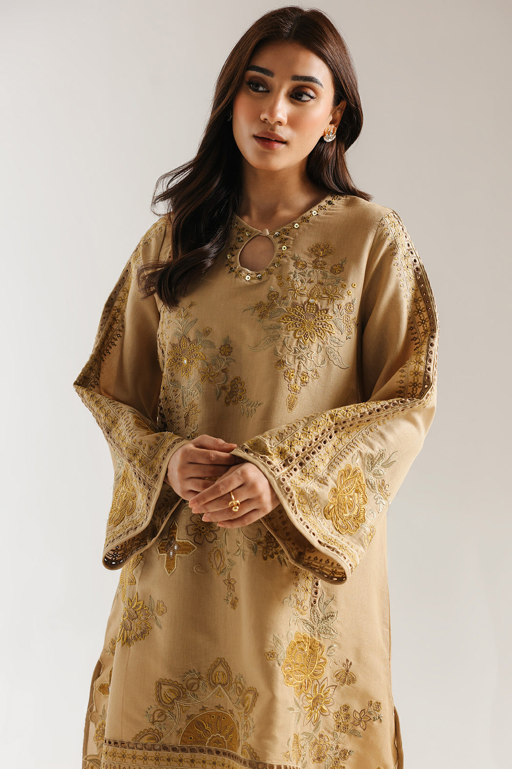 Ethnic Embroidered 2pc Suit