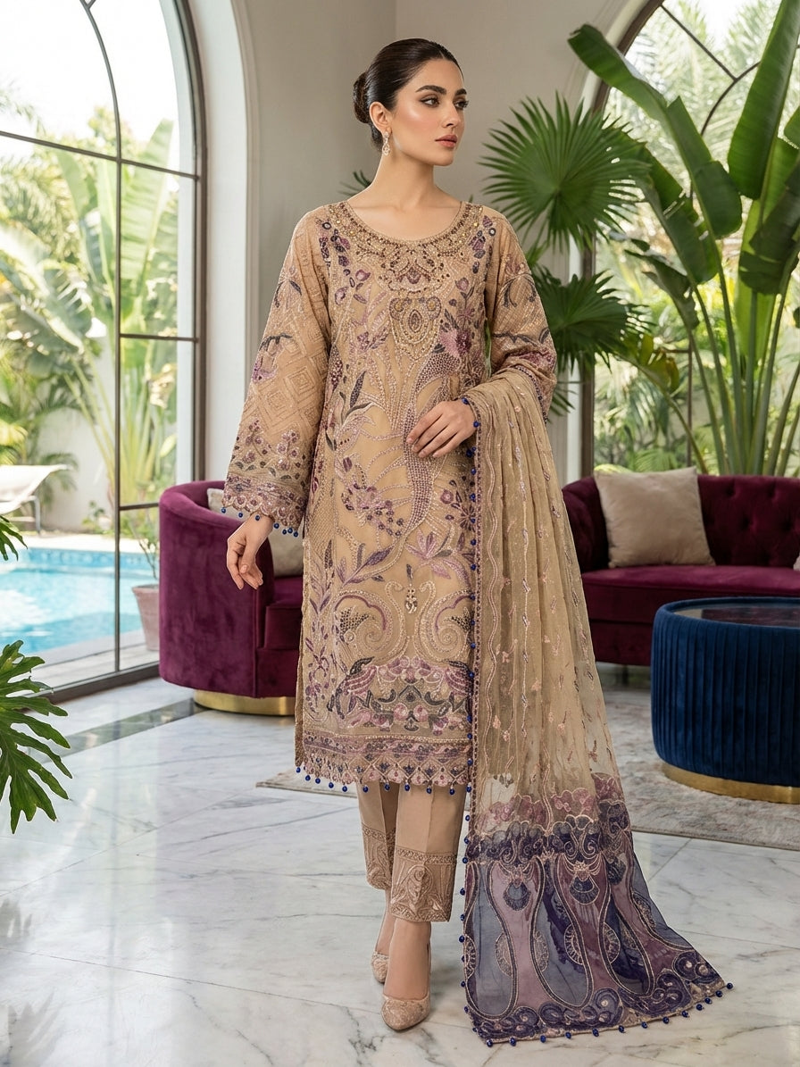 Ramsha Luxury Embroidered Collection