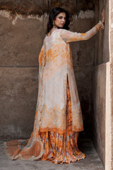 Vasal Embroidered Chiffon Suit By Charizma