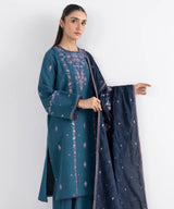 3Pc Embroidered Suit by Sapphire
