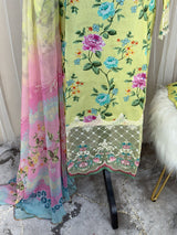 Luxury Embroidered Lawn Ready To Ship