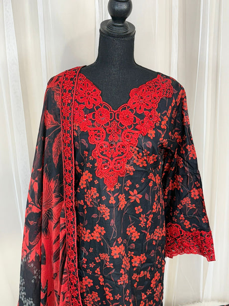 Luxury Embroidered Lawn Ready To Ship