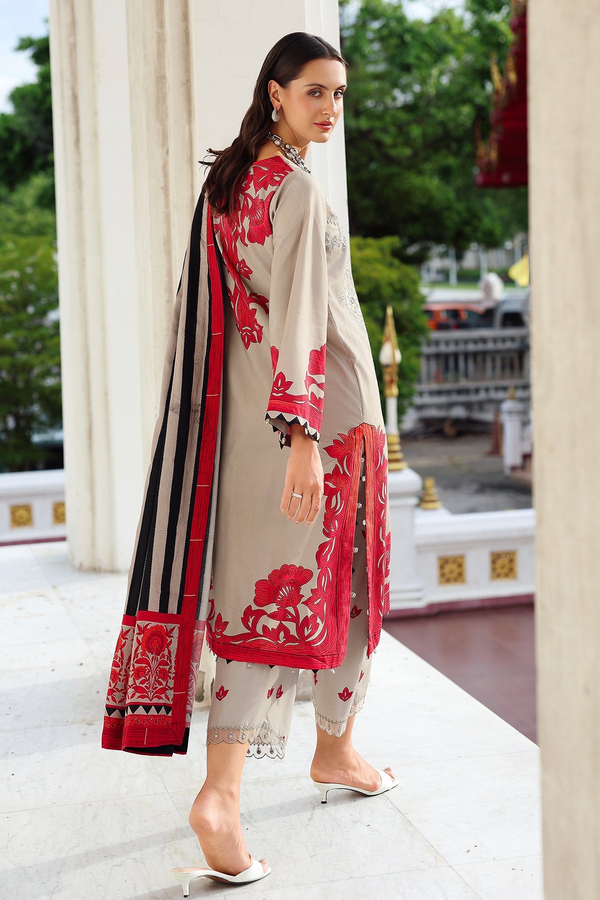 Aniiq By Charizma Embroidered Suit