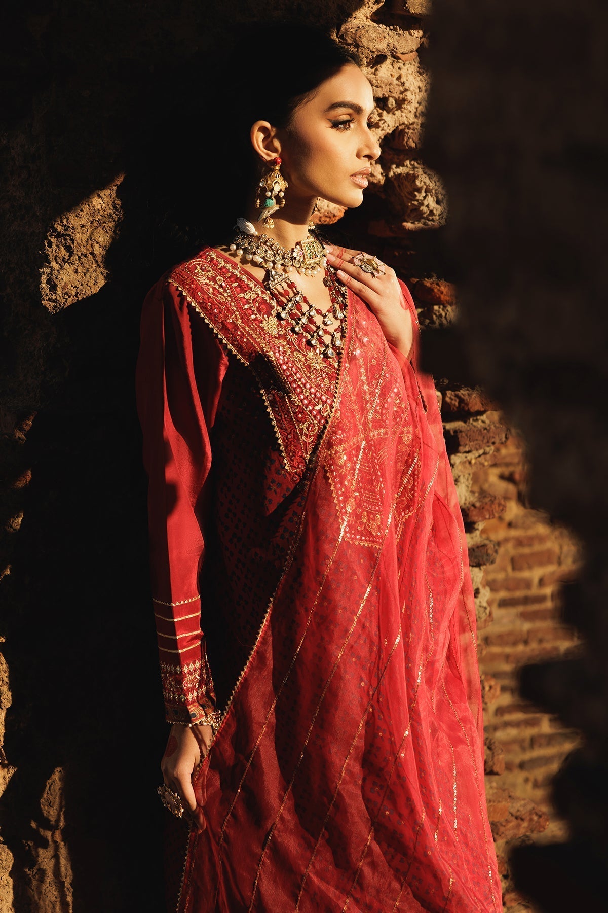 Charizma Luxury Embroidered Suit