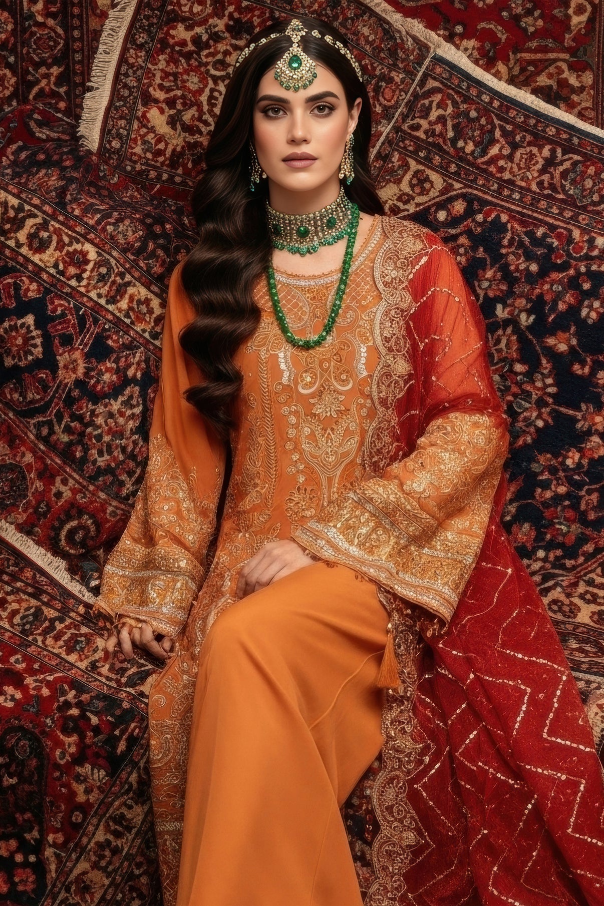 Imrozia Embroidered Chiffon Collection