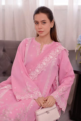 Lakhany Embroidered 3pc Suit