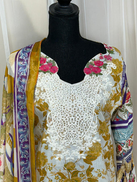 Luxury Embroidered Lawn Ready To Ship