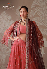 Zari By Asim Jofa Luxury Embroidered Poly Net Collection