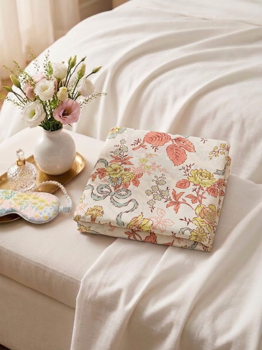 Pakistani King Size Bedsheet with Pillow Cover