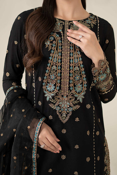 Maria. B. Embroidered Luxury Suit