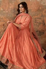 3-PC Embroidered Luxury Suit By Charizma