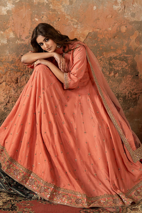 3-PC Embroidered Luxury Suit By Charizma