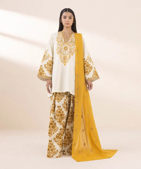 Sapphire Embroidered Lawn