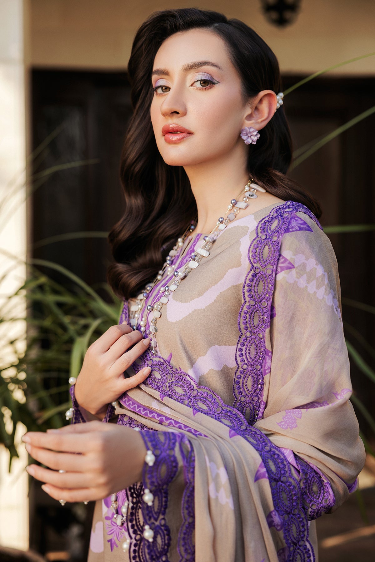 Charizma Luxury Embroidered Suit
