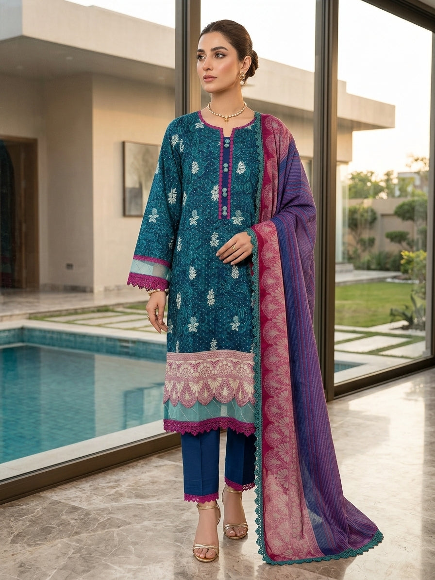 Tasbeeha Winter Embroidered Khaddar Vol-1