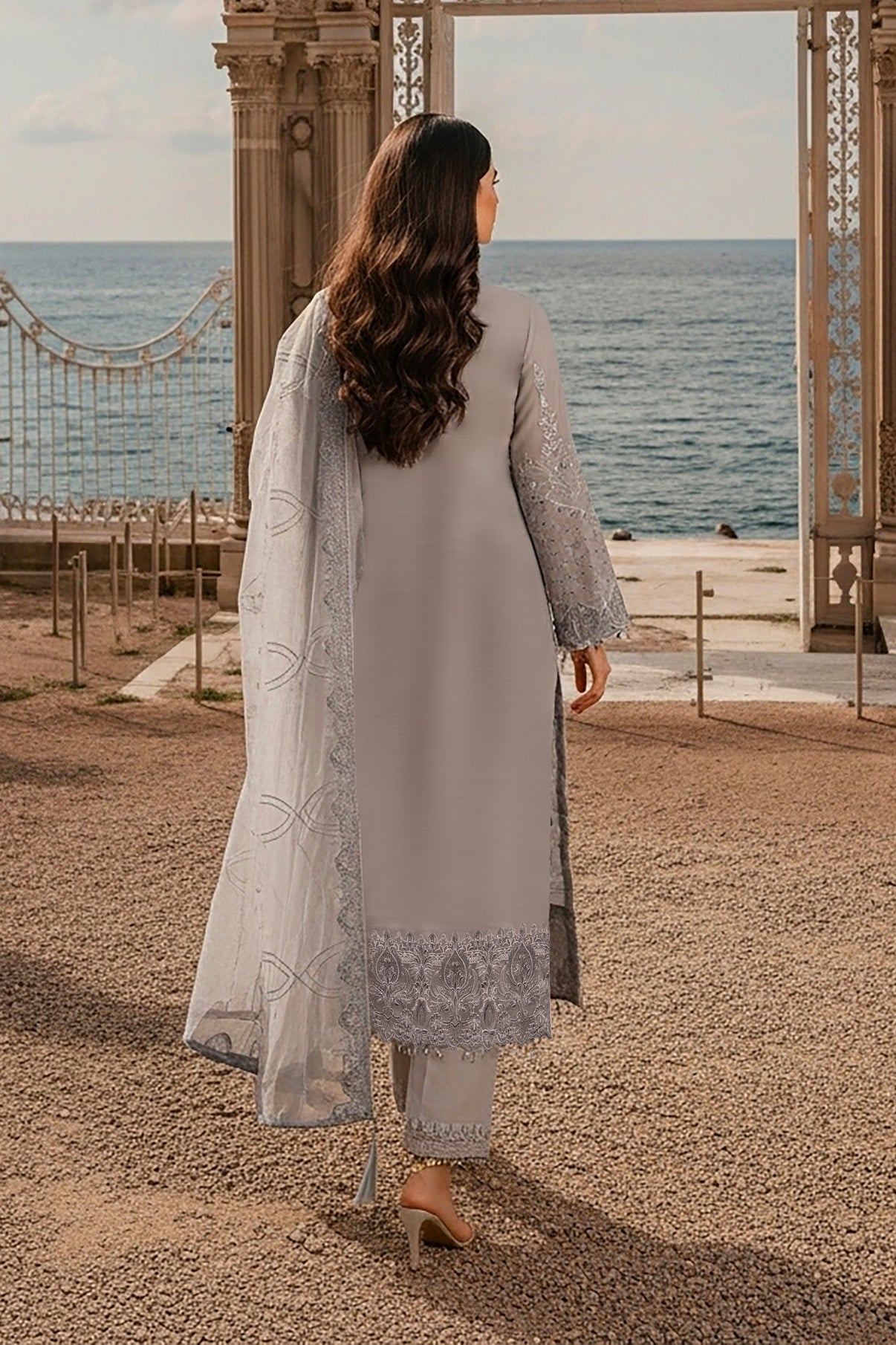 Imrozia Embroidered Chiffon Collection
