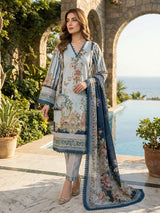 Firdous Luxury Embroidered Lawn 1