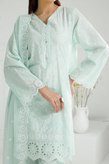 Gul Ahmed Embroidered Lawn Suit