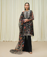 3Pc Embroidered Suit by Sapphire
