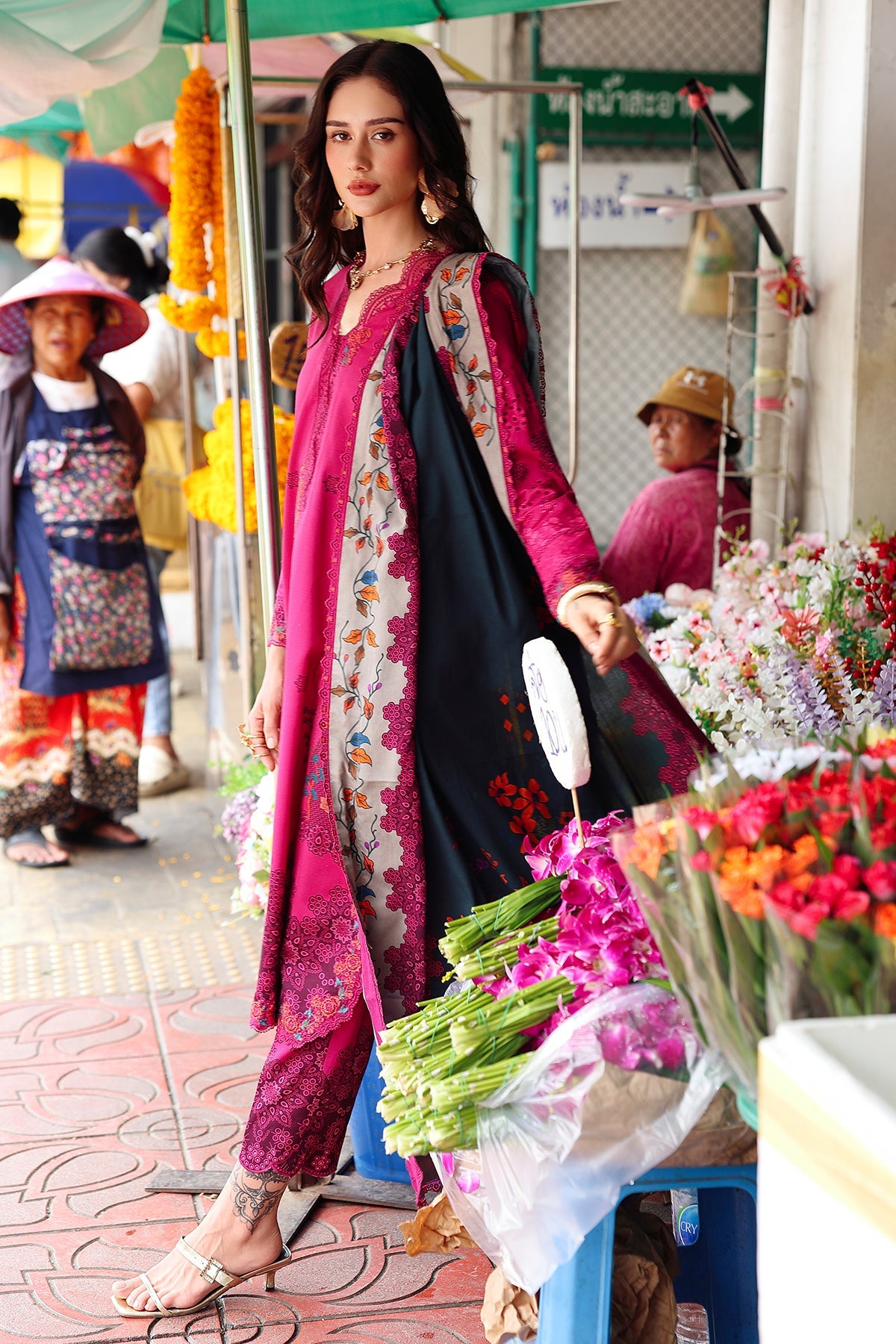 Aniiq By Charizma Embroidered Suit