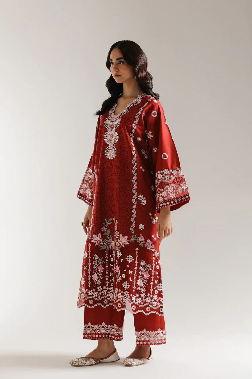 Ethnic Embroidered 2pc Kurti