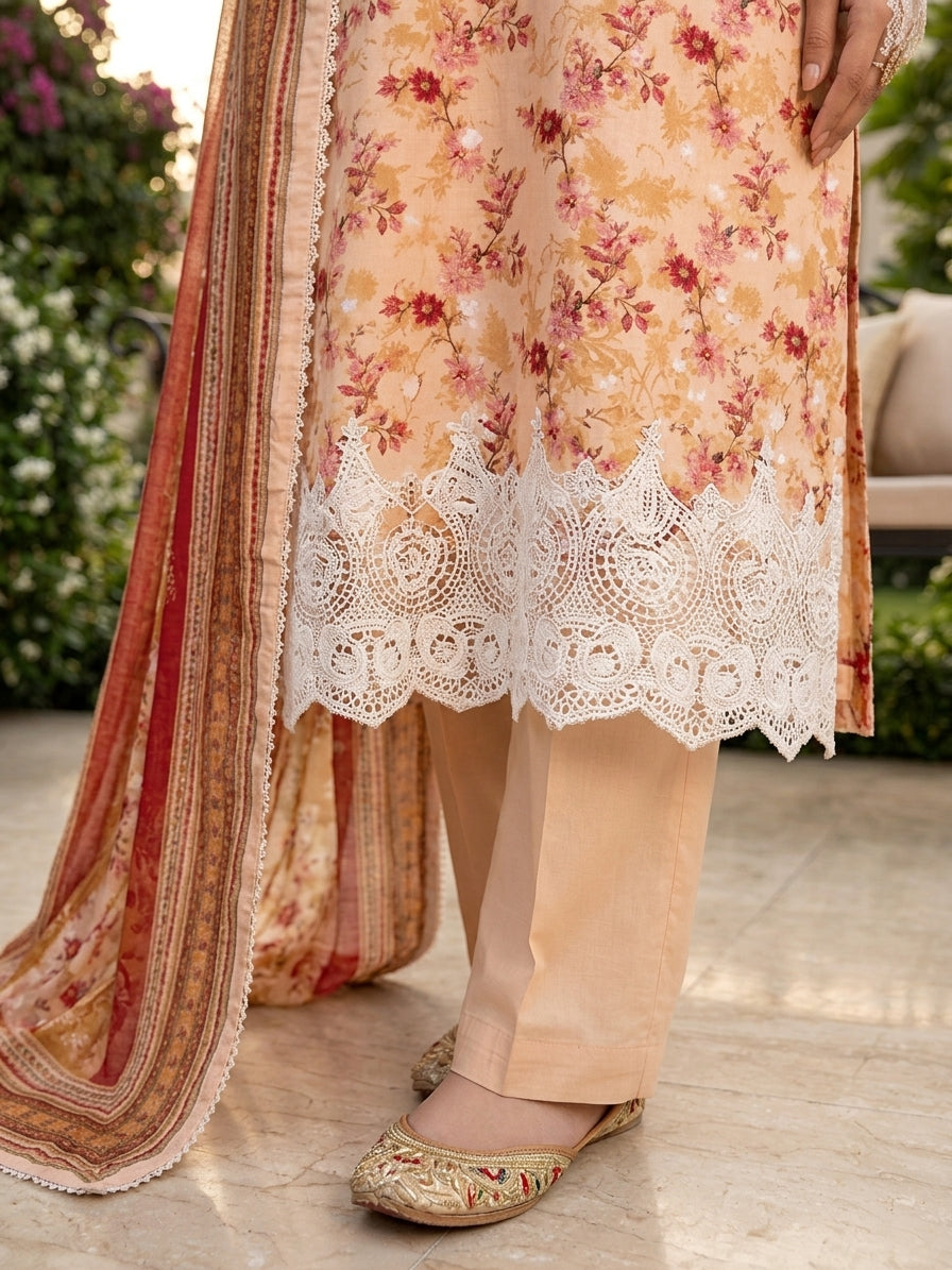 Adan's Libas  Embroidered Lawn Collection