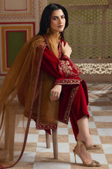 Charizma Luxury Embroidered Velvet