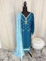 2pc Embroidered Kurti Collection Ready To Ship