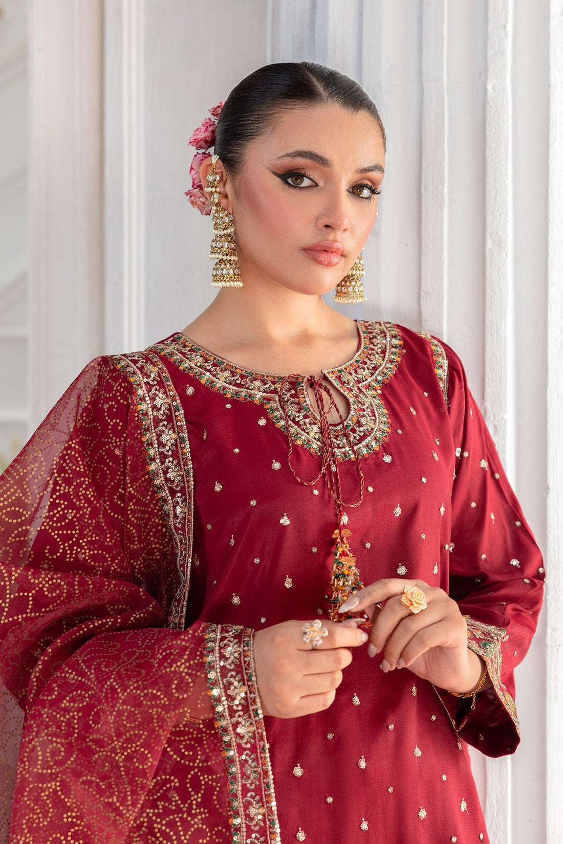 Charizma Luxury Embroidered Suit