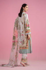 Maria. B. Embroidered  Lawn Suit