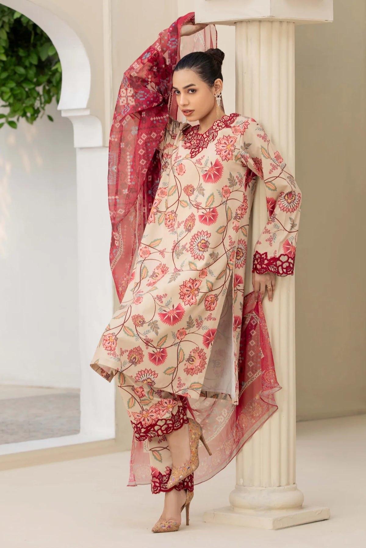 Adan's Libas embroidered Luxury Collection