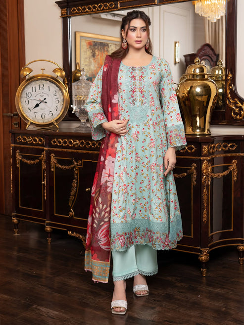 Munira Designers Embroidered Lawn