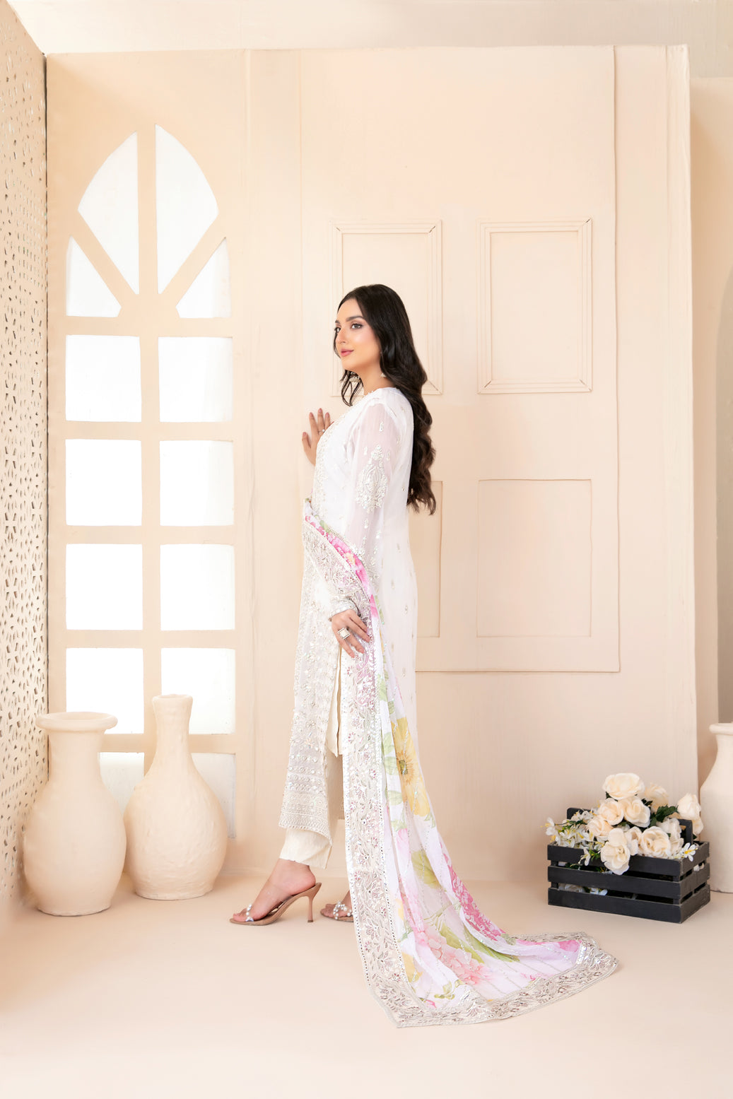 Sunehri Chiffon By Tawakkal