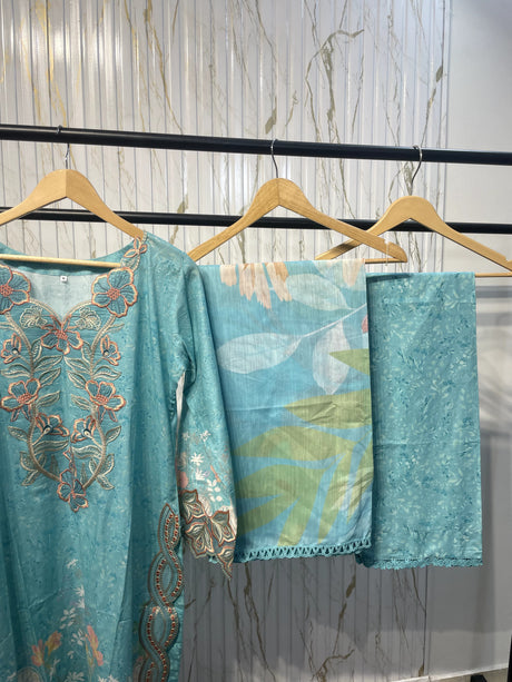 Rangrasiya Summer Embroidered Lawn