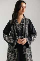 Ethnic Embroidered 2pc Suit