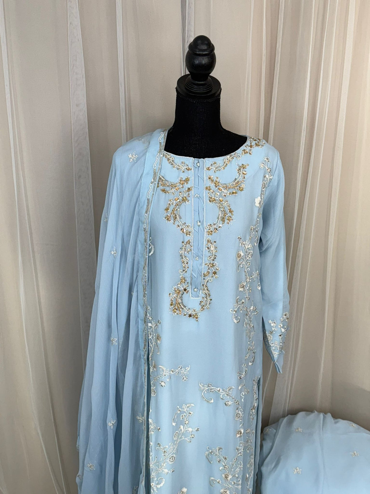 Luxury Embroidered Party wear Ready To Ship