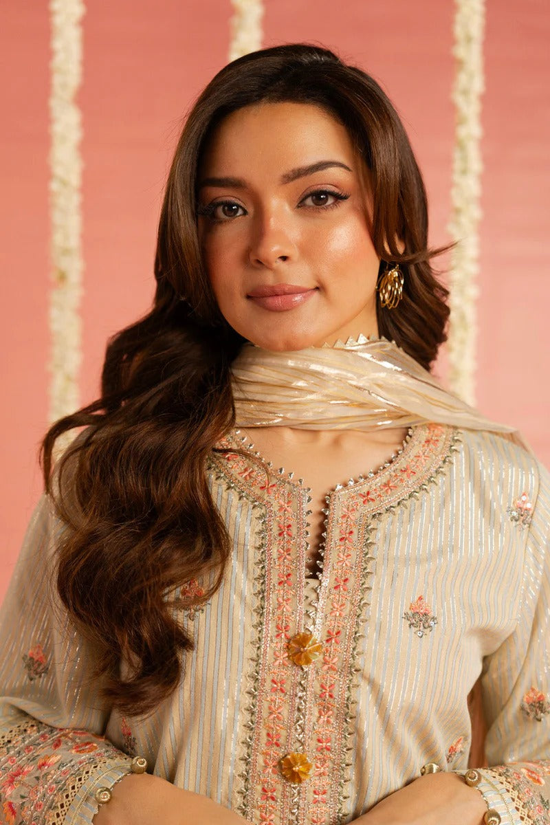 3 Piece Embroidered Suit  by Alkaram Studio