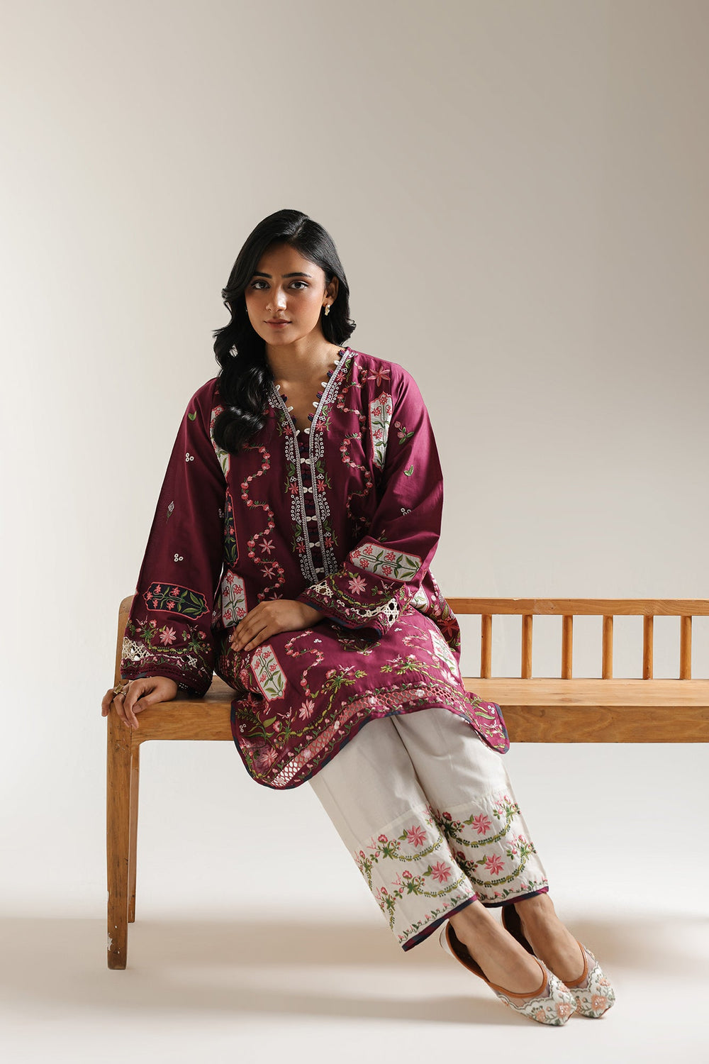 Ethnic Embroidered 2pc