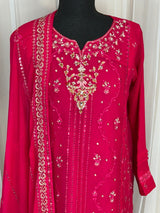 2pc Embroidered Kurti Collection Ready To Ship