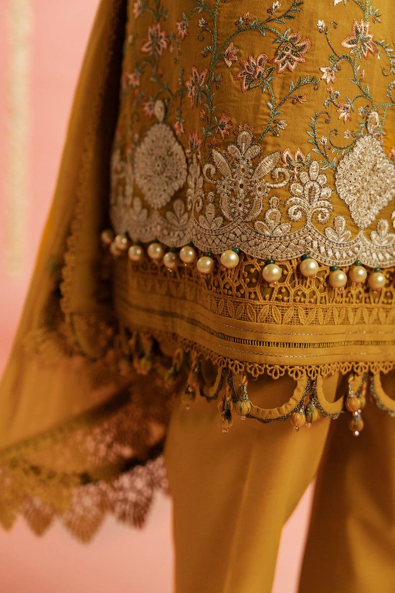 3 Pcs Embroidered Lawn Suit by Alkaram Studio