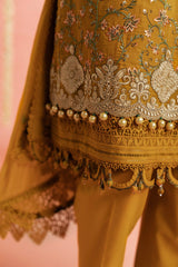 3 Pcs Embroidered Lawn Suit by Alkaram Studio