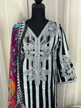 Luxury Embroidered Lawn Ready To Ship