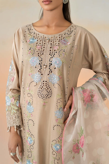 Maria. B. Embroidered Luxury Suit