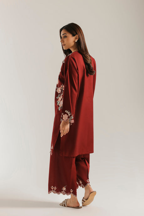 Ethnic Embroidered 2pc Suit