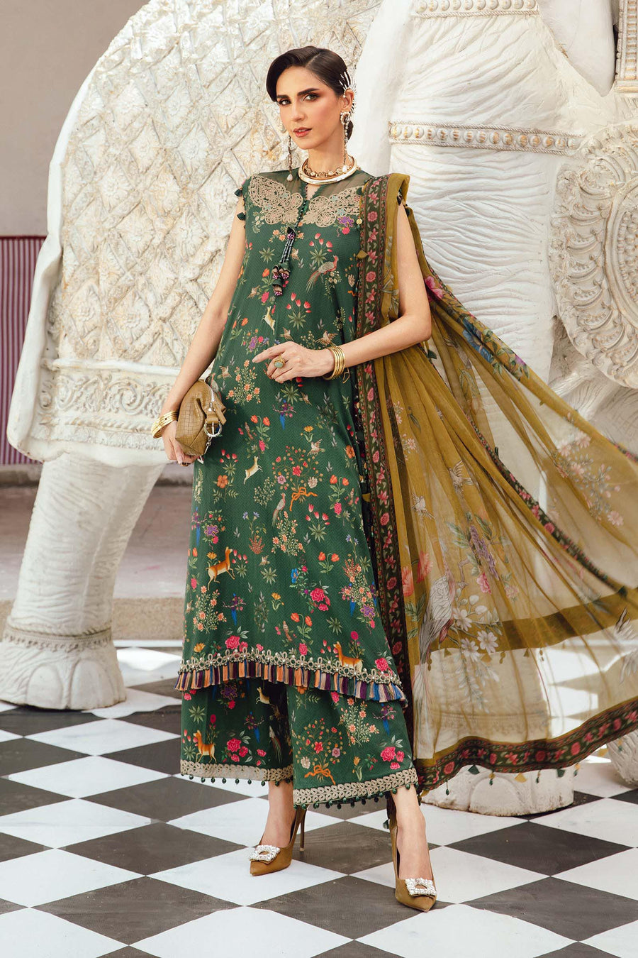 Maria B Mprints Embroidered Lawn Collection