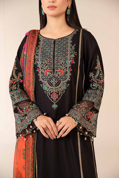 Maria. B. Embroidered Luxury Suit